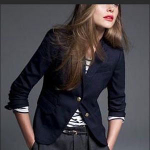 J.Crew navy schoolboy blazer NWOT size 4